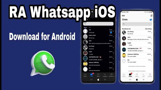 Download RA WhatsApp Apk iOS Terbaru 2022