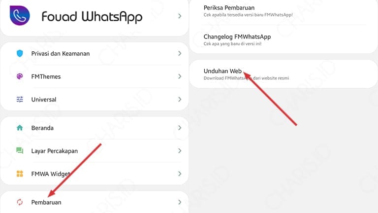 Cara Install Fouad Whatsapp di Android dan iOS