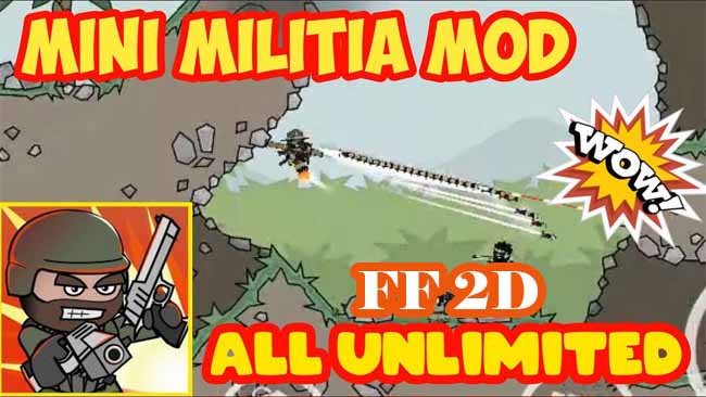 Fitur Mini Militia FF 3D Mod Apk