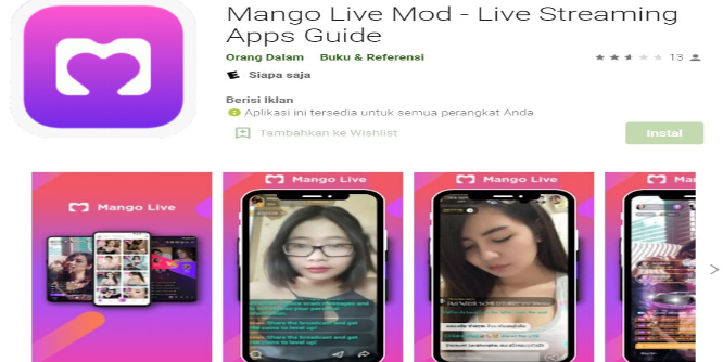 Mango Live Mod Apk Ungu Link Download Premium Unlock Room