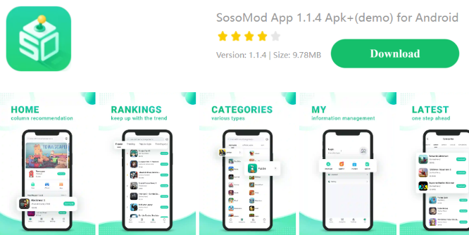 Sosomod Apk Download App & Game Mod Combo Premium Gratis
