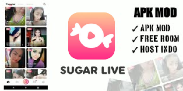 Download Sugar Live Apk Mod versi Terbaru 2022 Unlock All Room