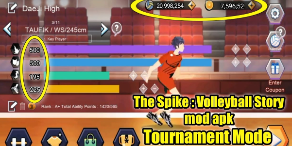 The Spike Mod Apk Unlock All Character & Unlimited Money 2022