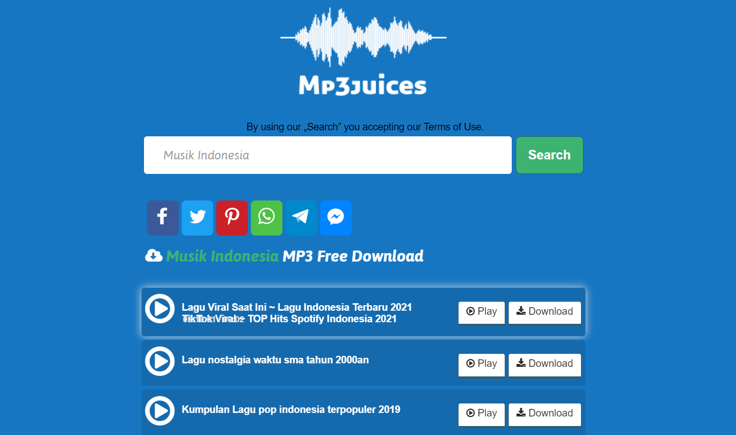 Cara Download Lagu di Aplikasi MP3 Juice