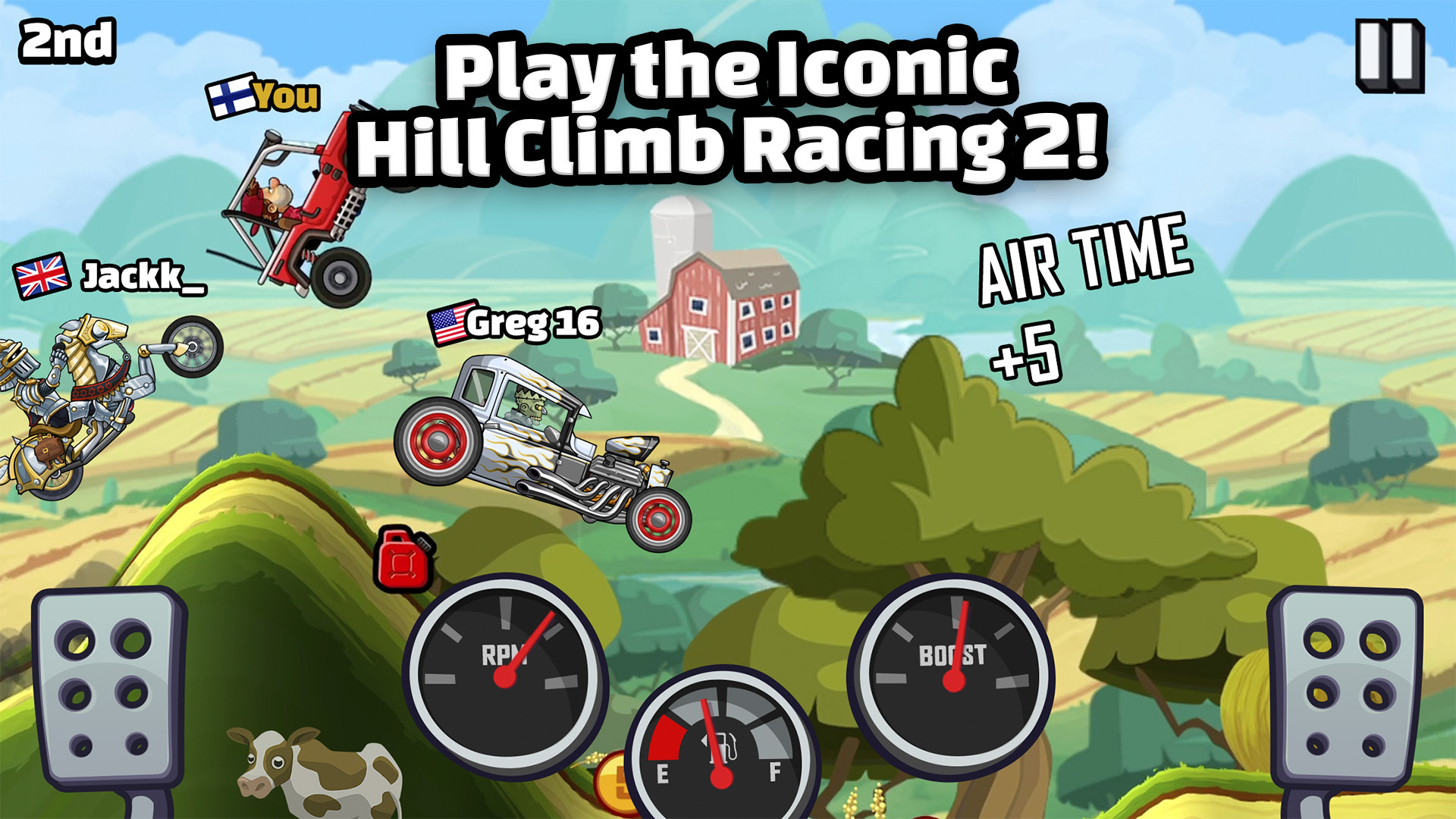 Kelebihan dan Kekurangan Hill Climb Racing Mod Apk