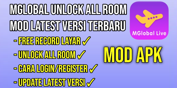 MGlobal Apk Live Mod Unlimited Money & Unlock All Room Terbaru