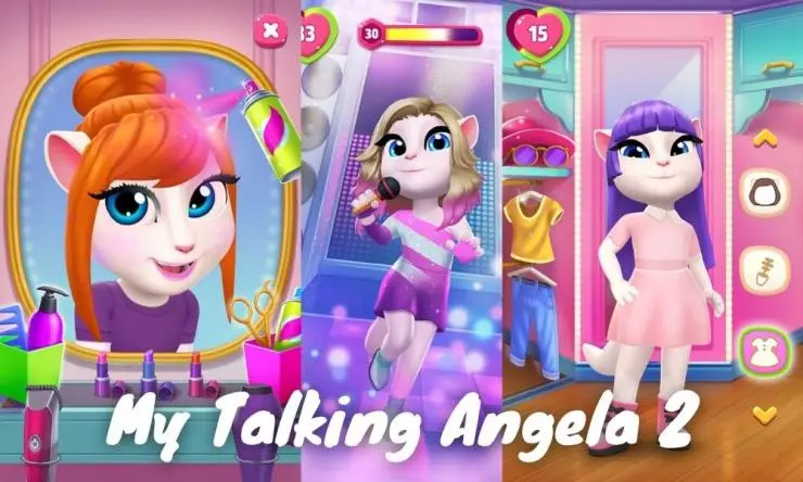 Perbedaan My Talking Angela 2 Mod Apk Dengan Versi Original