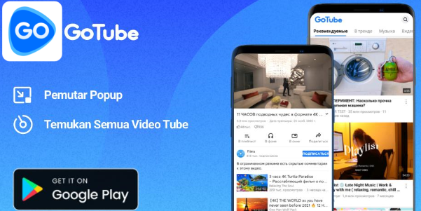 GoTube Mod Apk Premium Link Download versi Lama & Terbaru