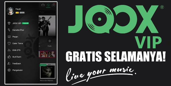 JOOX Mod Apk VIP Premium Unlocked Terbaru 2022 Tanpa Iklan