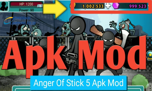 Anger Of Stick 5 Mod Apk unlimited money