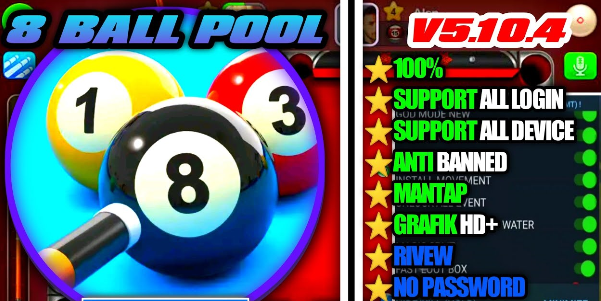 Link Download 8 Ball Pool Mod Apk Unlimited Money/Coins Terbaru