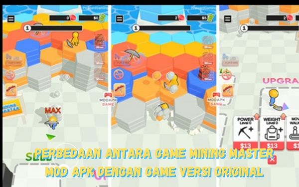 Perbedaan Antara Game Mining Master Mod Apk Dengan Game Versi Original