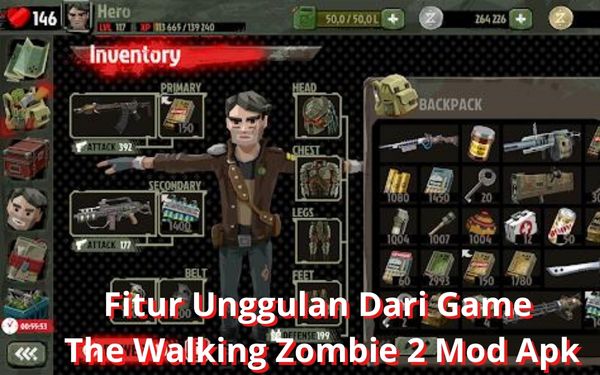 Fitur Unggulan Dari Game The Walking Zombie 2 Mod Apk