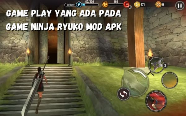 Game Play Yang Ada Pada Game Ninja Ryuko Mod Apk