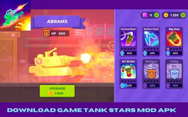 Link Download Game Tank Stars Mod Apk Versi Terbaru 