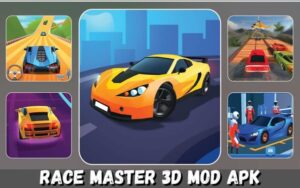 Race Master 3D Mod Apk Versi Terbaru Membuka Semua Mobil
